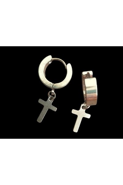 Vira Gold Colored Minimalist Trendy Steel Earrings - Daily Use, 1 Pair Style 27