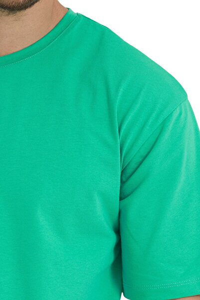 Adams Ανδρικό μπλουζάκι Basic Oversize Crew Neck 100% βαμβακερό κοντομάνικο