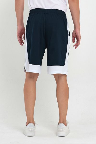 Adams Polyester Men's Sports Shorts with Mesh Stripes