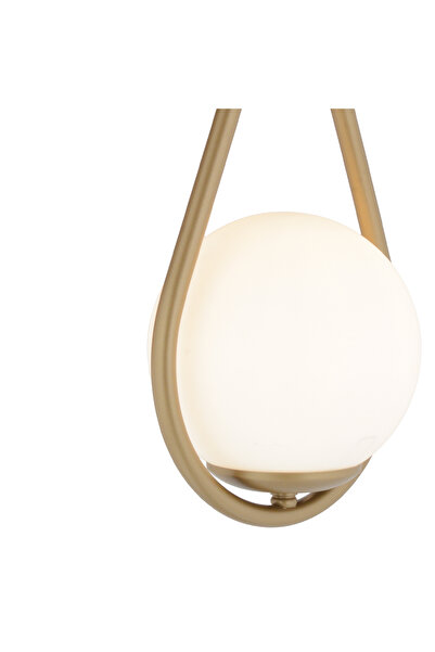 Apliqa Aplica HubRom, MIRZA 3539-01W-FR 20x40 cm 1xE27-60W Antiq