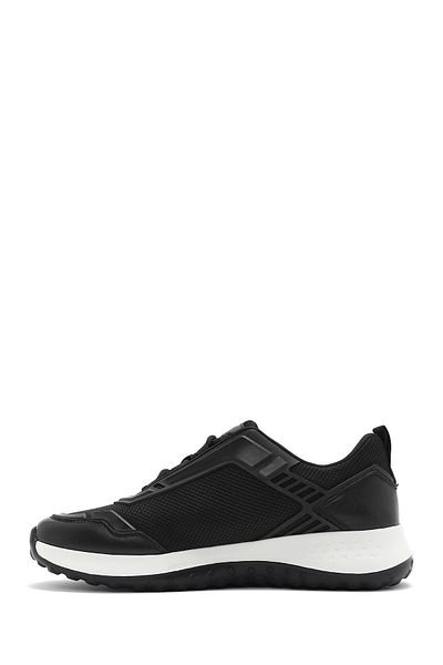 Derimod Men's Black Lace-Up Thick Sole Sneaker 25Sfd69516F