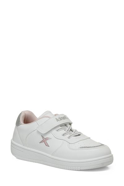 Kinetix Kalen Pu F 5Fx White Girl's Sneaker