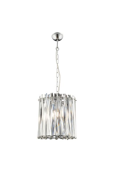 Apliqa Lustra Cristal HubRom, SAUCER 3963-25-CH 20x78 cm 1xE14-40W Crom