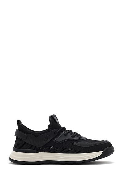 Derimod Men's Black Lace-Up Thick Sole Sneaker 25Sfd69286F