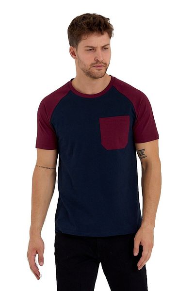 Adams Ανδρικό μπλουζάκι Raglan με τσέπες