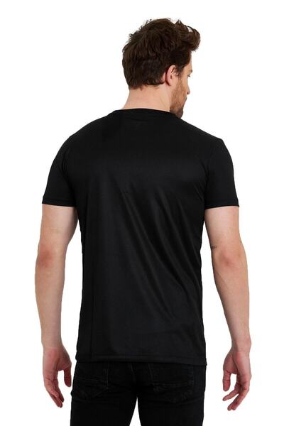 Adams Ανδρικό αθλητικό μπλουζάκι με στάμπα από πολυεστέρα