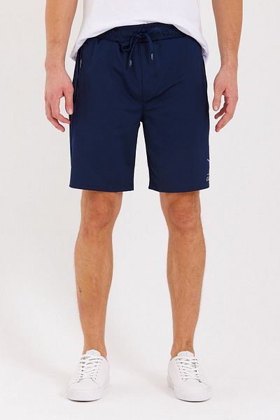 Adams Men's Reflective Logo Regular Fit Sports Shorts with Pockets