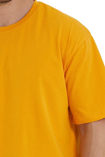 Adams Ανδρικό μπλουζάκι με κοντό μανίκι 100% βαμβακερό με λαιμόκοψη