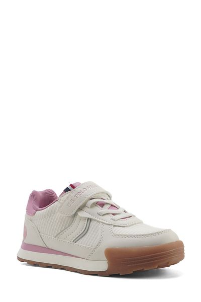 U.S. Polo Assn. Numa 5Fx White Girls' Sneakers