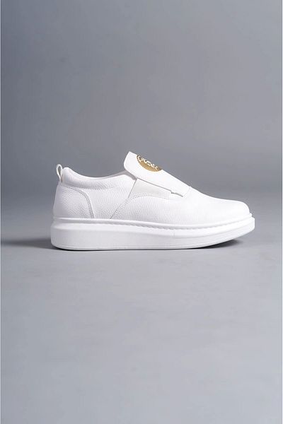 aradimtaradim Slw161 Hippo Laceless Skin Ανδρικά παπούτσια για αθλητικά παπούτσια Cbt - Λευκό