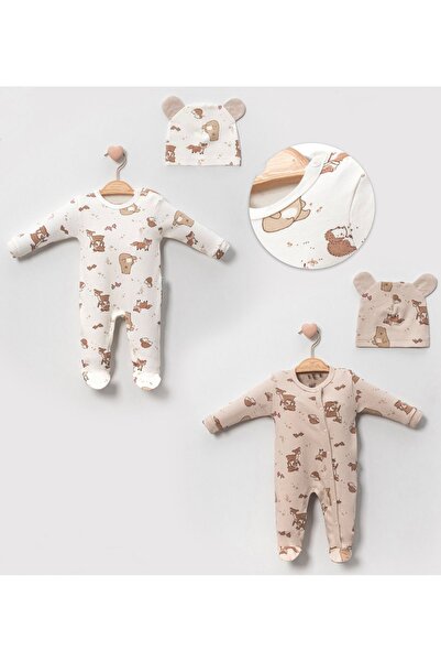 Cherub Baby Baby Double Rompers Set