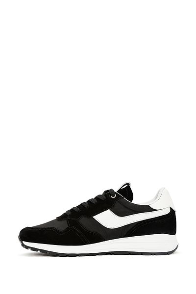 Derimod Men's Black Lace-Up Leather Sneaker 25Sfd 707414