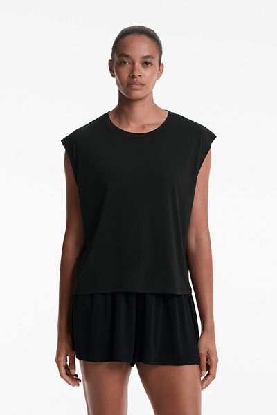 Oysho Modal blend sleeveless T-shirt
