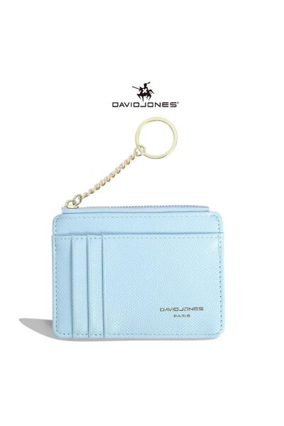 David Jones محفظة يد نسائية باللون الأزرق