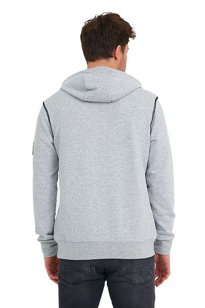 Adams Hanorac gri cu broderie pentru snowboard