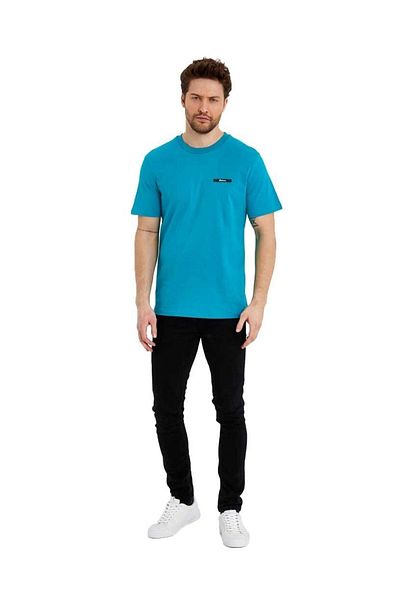Adams Tricou cu mânecă scurtă cu logo neimprimat de bază pentru bărbați