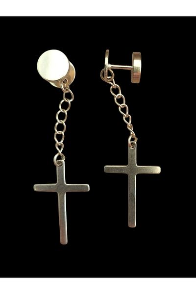 Vira Gold Color Minimalist Trend Steel Earrings - Daily Use, 1 Pair Style 29