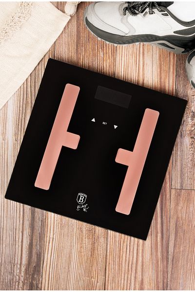 Berlinger Haus Smart personal scale with body analysis 150 kg Black Rose Collection