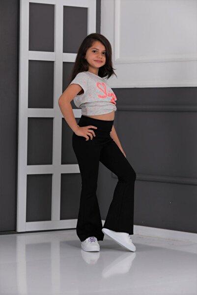 Neslice in İstanbul Neslice in Istanbul Girl's Steel Interlock Leggings with ...