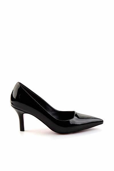 Bambi Pantofi cu toc clasici de damă negri K 01231400908