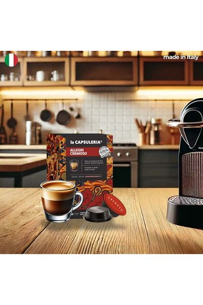 La Capsuleria Cafea Allegri Mio, 16 capsule compatibile Lavazza®* a Modo Mio®*, La Capsuleria
