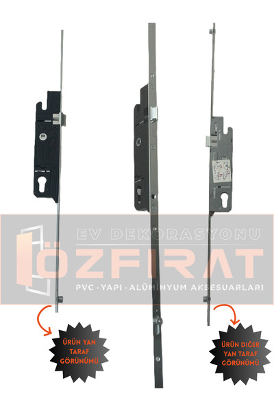 ÖZFIRAT PVC YAPI Pvc Kapı Ispanyolet 180cm(İTO MARKA)-90mm Barel Hediyeli