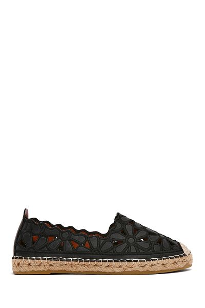 Derimod Women's Black Espadrilles 25Sfd 205514