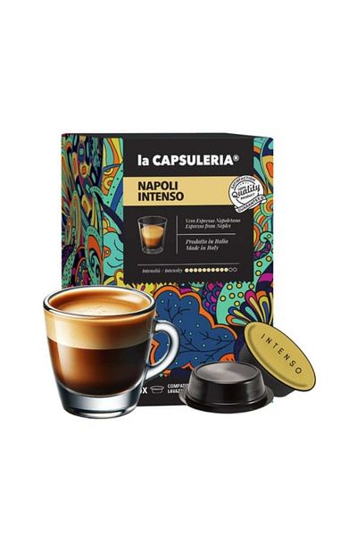 La Capsuleria Cafea Crema di Napoli Mio, 16 capsule compatibile Lavazza®* a Modo Mio®*, La Capsuleria