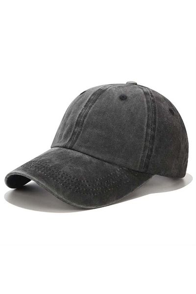 Köstebek Vintage Washed Fabric Antique Hat