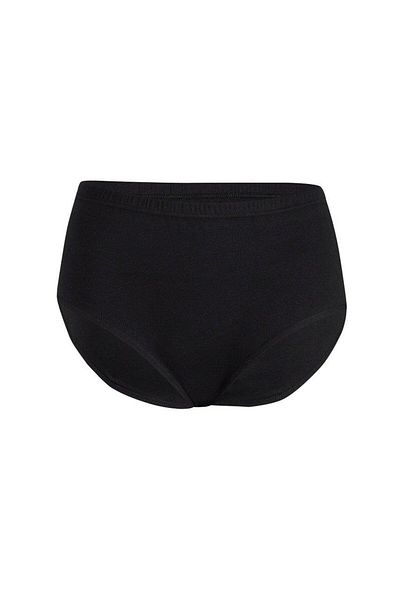 YILDIZ Star 3581 Women's Black 100% Cotton High Waist Bato Panties