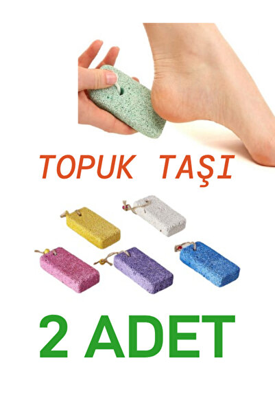 nistabolje 2 Adet Topuk Taşı Ayak Bakımı Ponza Pedikür Taşı Doğal Topuk Törpüsü