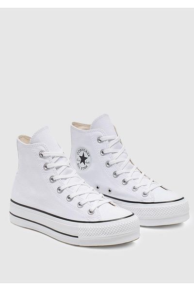 converse Bílé dámské tenisky Chuck Taylor All Star Platform Canvas 560846c