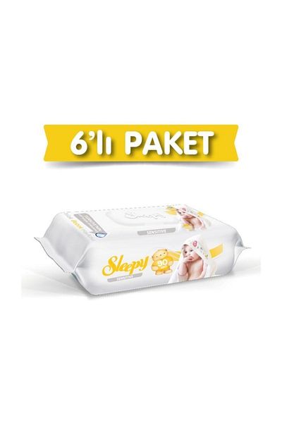 Sleepy Sensitive Wet Baby Wipes 50 x 6 Pieces