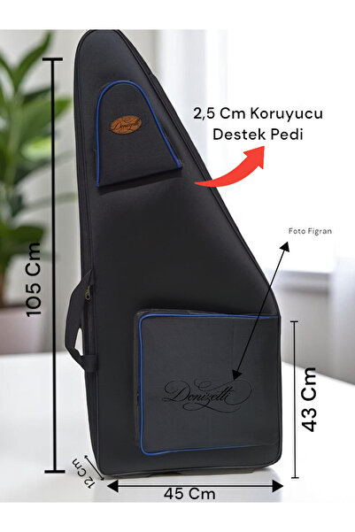 Donizetti Професійний чохол для гітари Ultra Protection 1-го класу, водонепро...