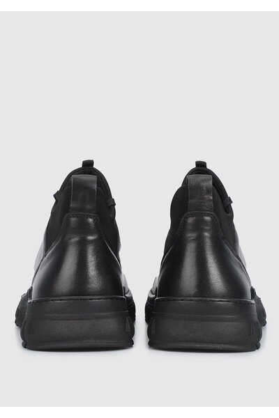 Provoq Siyah Deri Erkek Bot