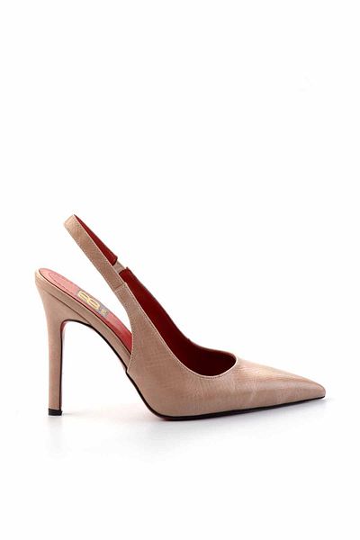 Bambi Pantofi clasici cu toc de damă bej K01455018207