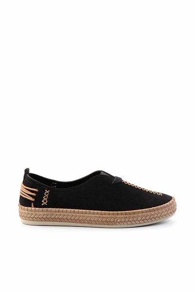 Bambi Black Women's Espadrille K01309210501