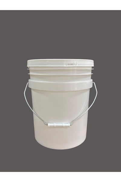 EKBAĞ Ek-bağ Airtight Plastic Cylinder American Bucket 18 Lt (5 PCS)