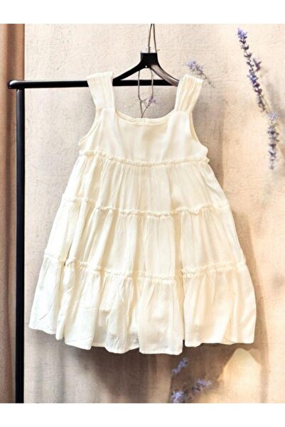 Zekids Φόρεμα με βολάν υφαντό για κορίτσι