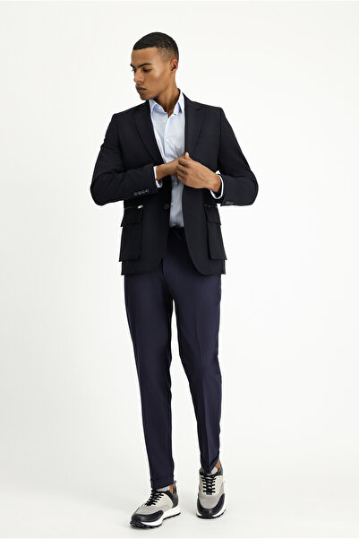 Kiğılı Slim Fit Slim Fit Classic μπουφάν με φερμουάρ