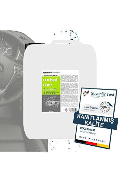 Oto Torpido Deri Vinil Bakım Sütü Parlatıcı ( Parlak görünüm )  Konsantre 1:2 ( 20 Litre / Kg )