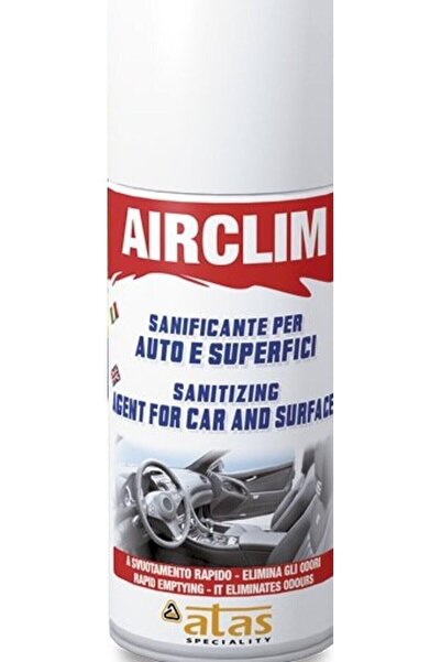 İtalyan ATAS Airclim Limon Dezenfektan Gaz Bombası 150ml