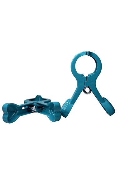 AÇSEL 4-Piece Beach Sunbed Towel Coat Blanket Table Peg Multi-Purpose Fixer