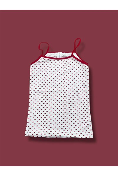 Erdenay Tekstil Mixed Patterned Girls' Undershirt 3-Piece