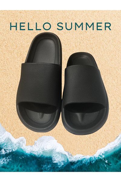 BERCHILL Beach Pool Sea Daily Slippers-Home-Bathroom-Non-Slip Sole-Slippers