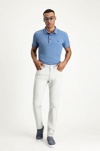 Kiğılı Slim Fit Slim Fit Lycra Canvas / Chino Trousers