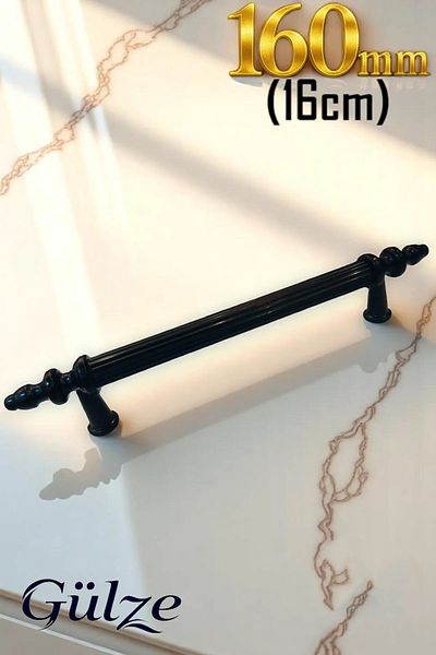 GÜLZE HOME 160mm BLACK DUCK MODEL MOBILIERĂ MÂNERĂ-BUCĂTĂRIE, SERTAR, MÂNERĂ DULAP (PLASTIC DUR)