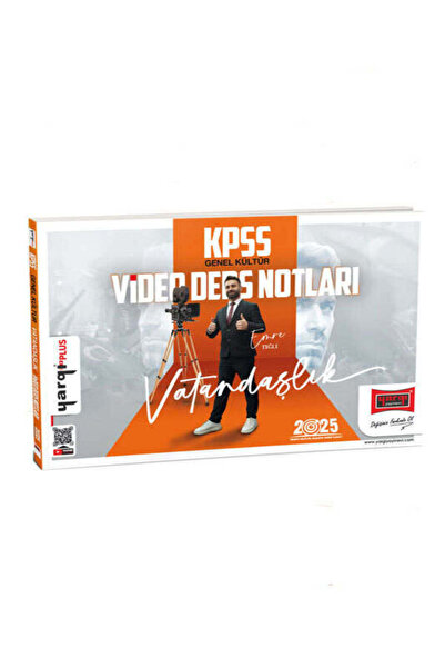 Yargı Yayınları Yargı Yayınları 2025 KPSS Genel Kültür Vatandaşlık Video Ders...