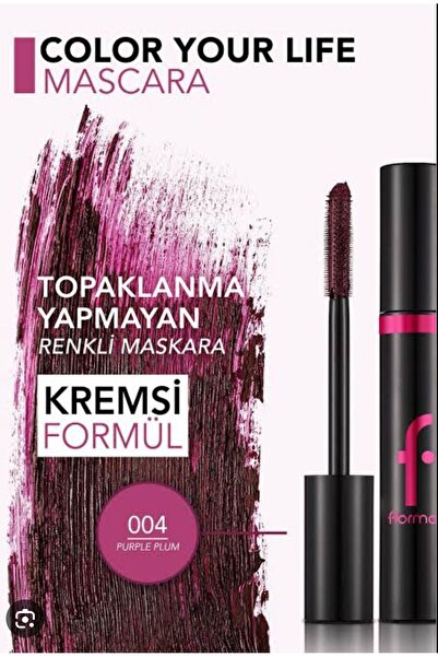 Flormar Purple Plum Color Your Life Mascara