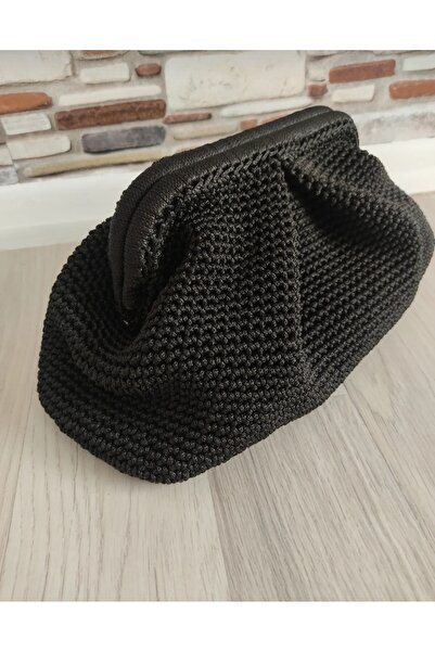 NR FASHION Geantă de bursă tricotată manual